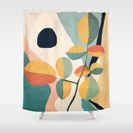 Colorful Branching Out 26 Shower Curtain