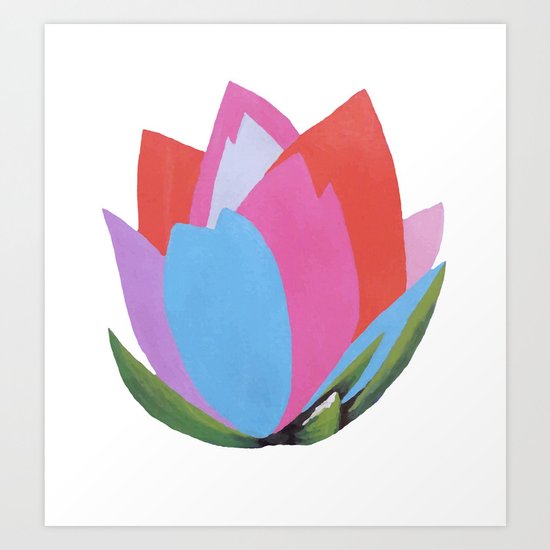 Flower Power Art Print