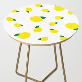 Lemon Pattern Side Table