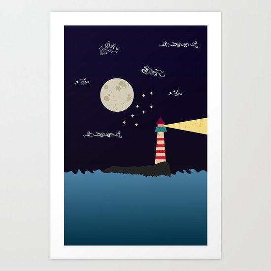 Light Art Print