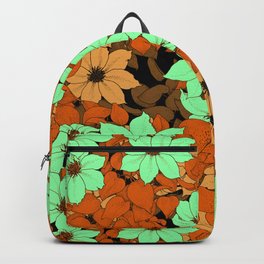 Vintage Flower Garden Backpack