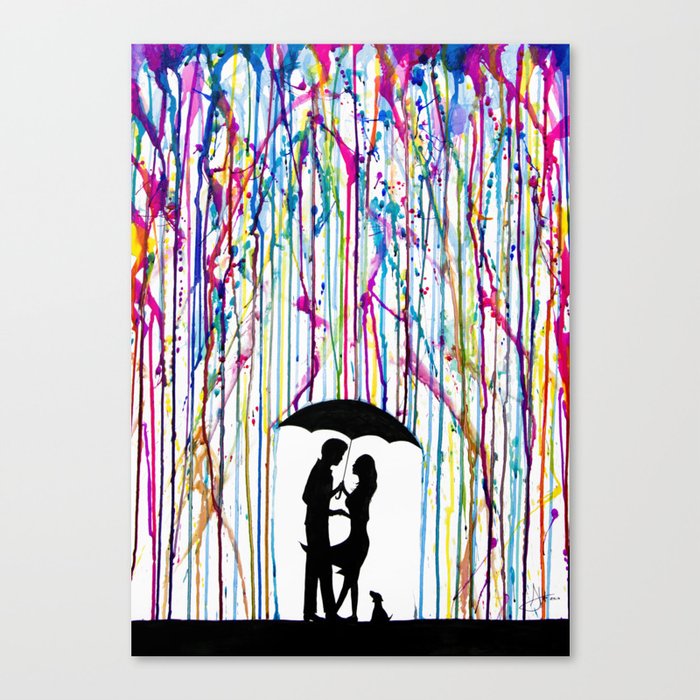 Two Step Canvas Print