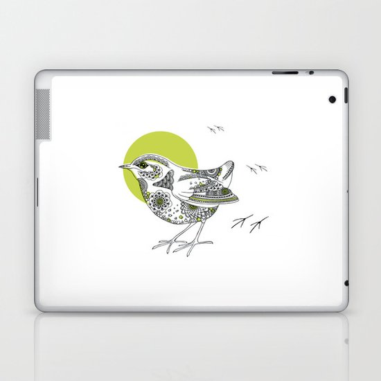 Bush Wren Xenicus Longipes Laptop & iPad Skin