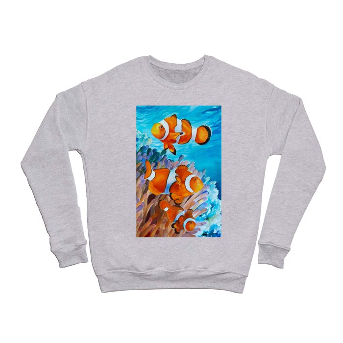 Olga- Clown Fish Crewneck Sweatshirt