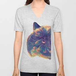 Der The Cat V Neck T Shirt