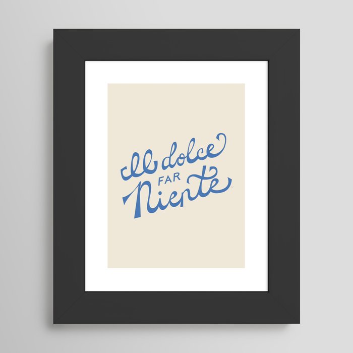 Framed Art Print
