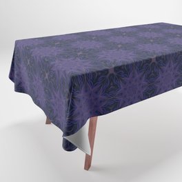 Occult dark magic forming a seamless pattern of mystic arts Tablecloth