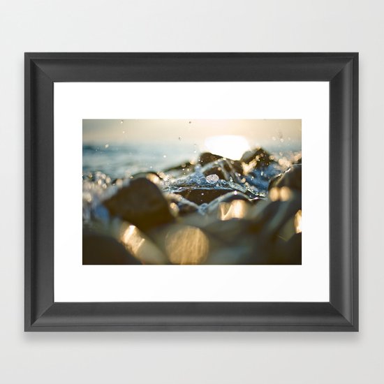 Glittering, shimmering ... Framed Art Print