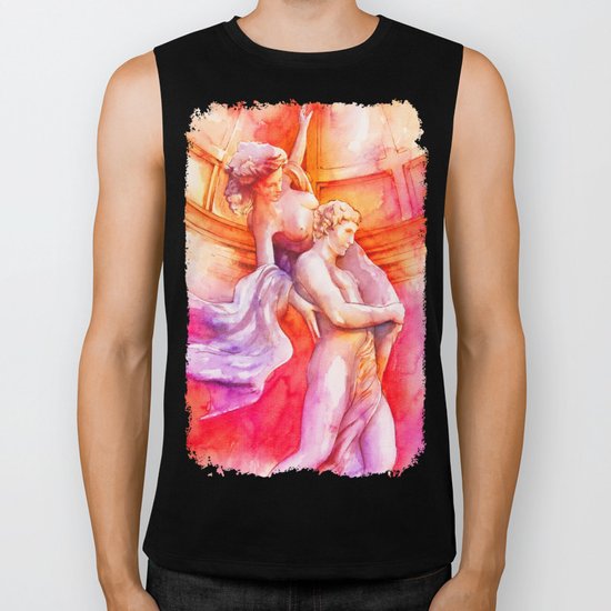 The story of two colors Biker Tank
