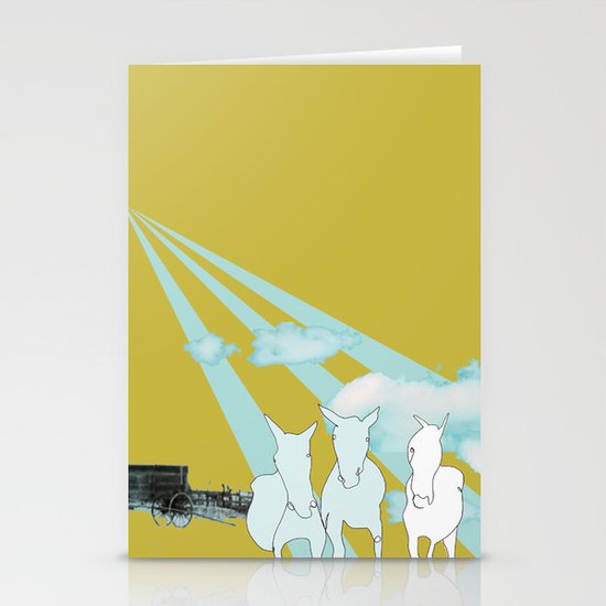 Horses. Stationery Cards