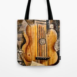 Picasso - Guitar (I love Eva), 1912 Tote Bag