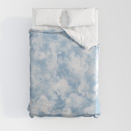 Clouds Pattern Duvet Cover