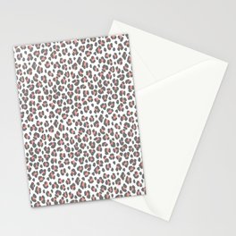Pink Leopard Stationery Cards