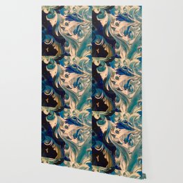 Ocean Swirl Wallpaper