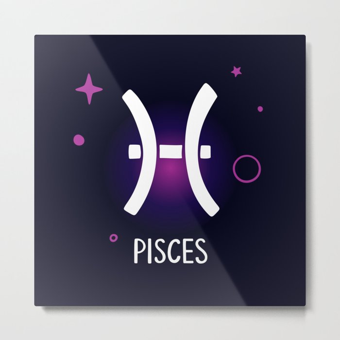 Pisces Metal Print