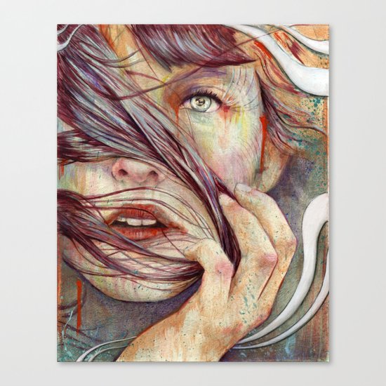 Opal Canvas Print