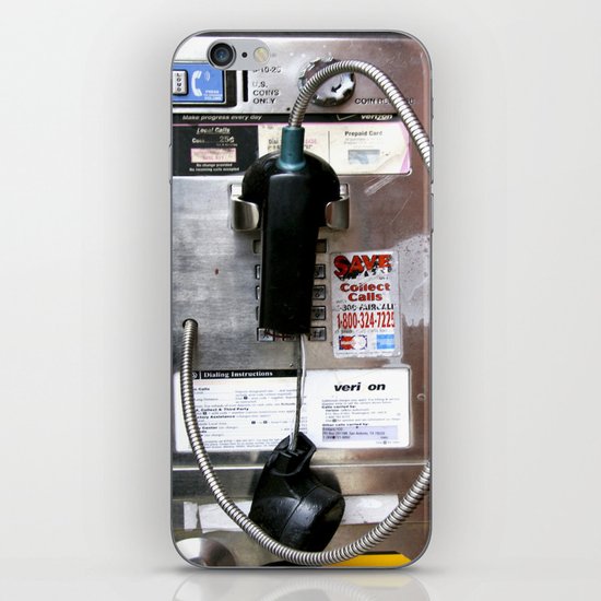 Pay Phone VIII iPhone & iPod Skin