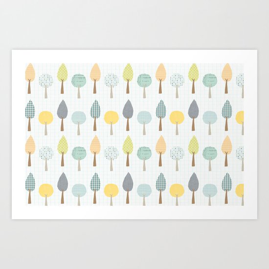 trees Art Print