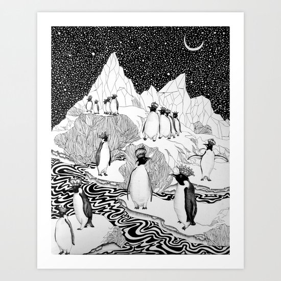Too Many Kings Art Print
