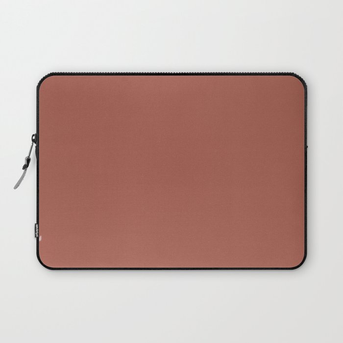 Clay Red Laptop Sleeve