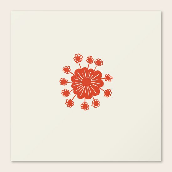 Red Flower Canvas Print