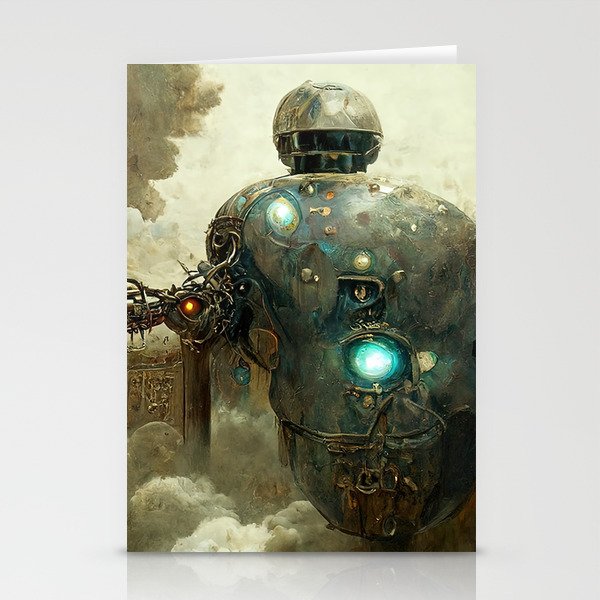 Guardians of heaven – The Robot 1 Stationery Cards