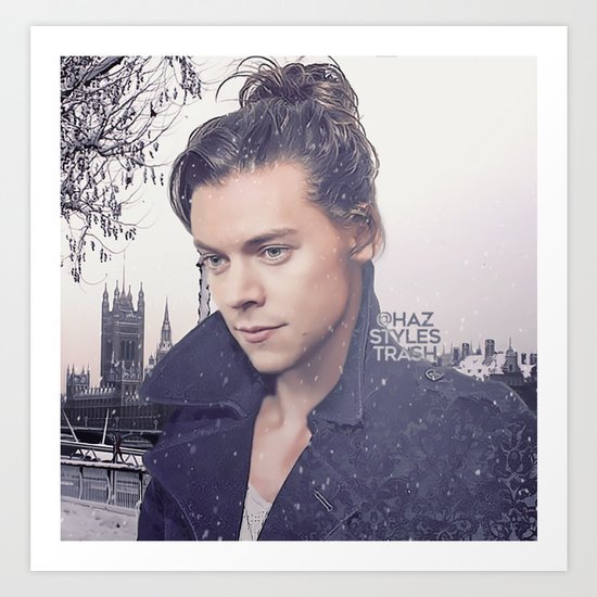 Winter Harry Art Print