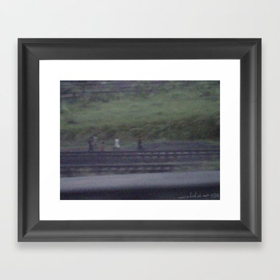 Friends Framed Art Print