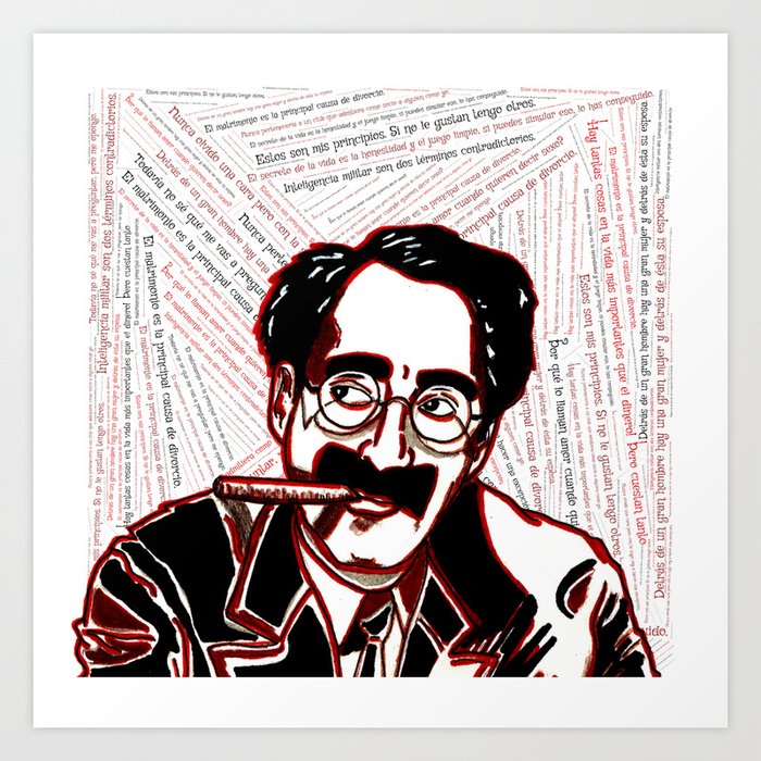 free groucho marx coloring pages