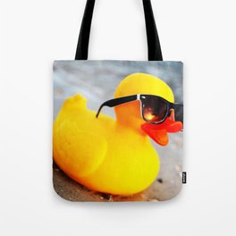 Beach Duck Tote Bag