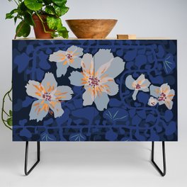 Orchid shadow blue notes Credenza
