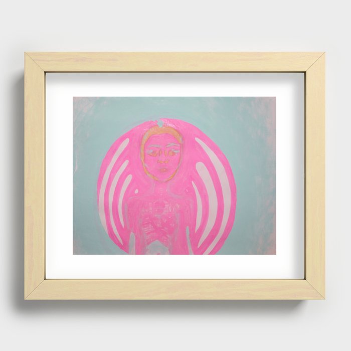 wrecking ball Recessed Framed Print