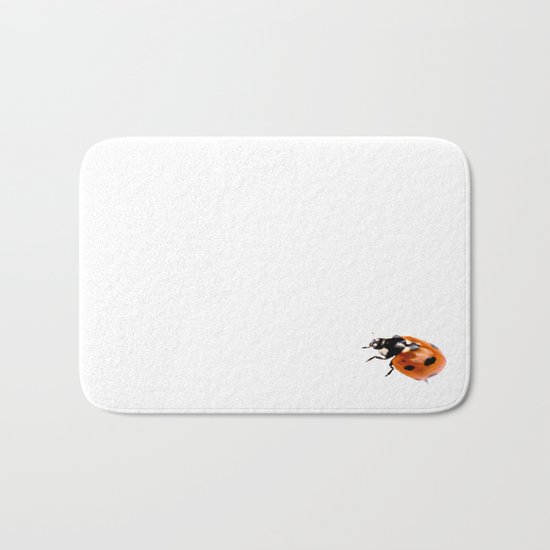 Ladybug Bath Mat