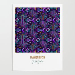 Diamond Fish Poster