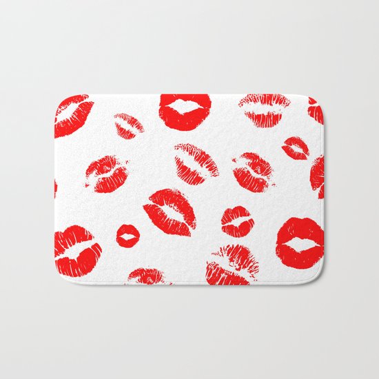 Kissy Face Bath Mat