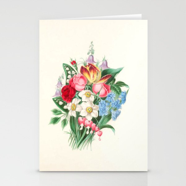 Flowers by Clarissa Munger Badger, "Floral Belles," 1866 (benefitting The Nature Conservancy) Stationery Cards