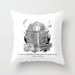 Brightest Witch of her age Throw Pillow