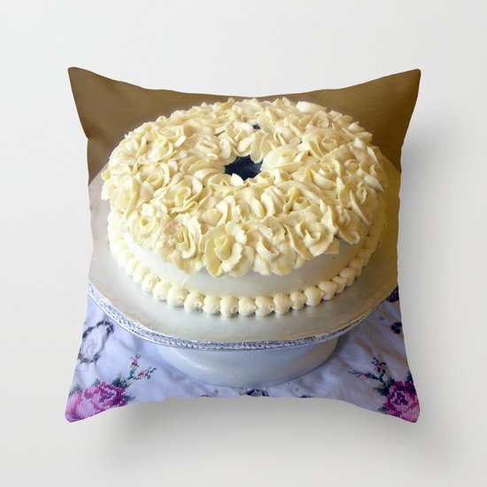 Rose Throw Pillow