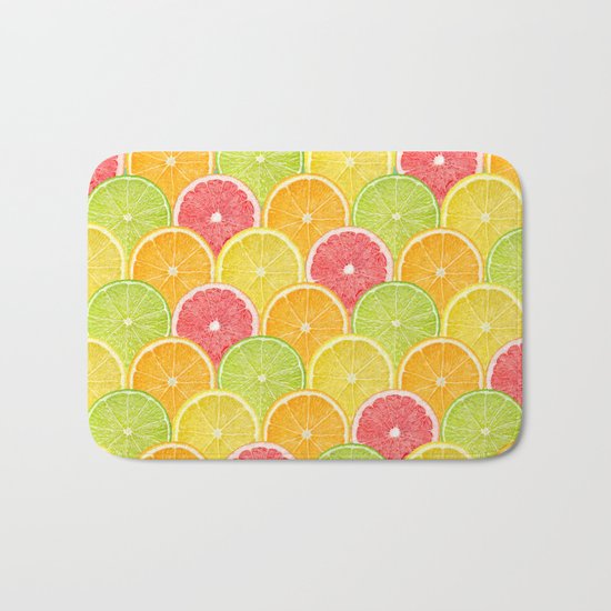 fresh fruit Bath Mat
