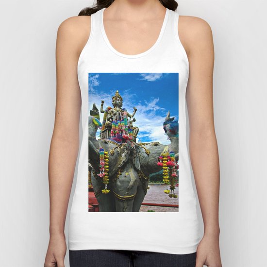 Thailand Temple Unisex Tank Top