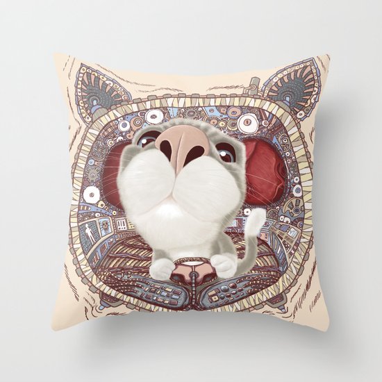 Controlled Throw Pillow