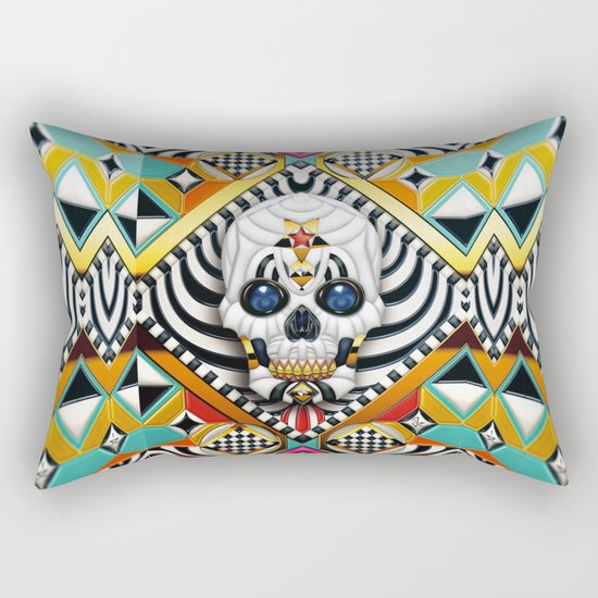 Skullture Rectangular Pillow