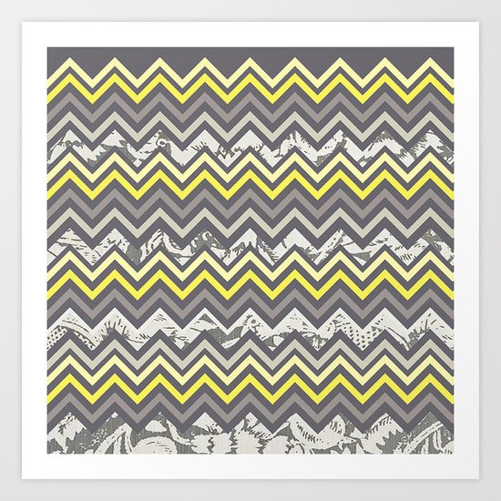 Chevron Art Print