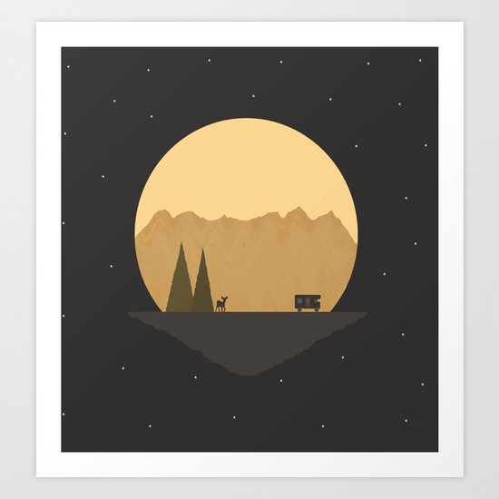 Along the Way Art Print