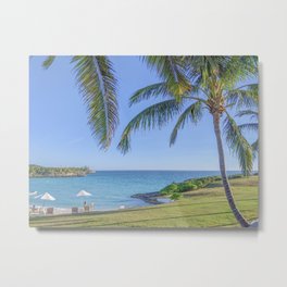 Tropical Beach in North Eleuthera, Bahamas #3 Metal Print