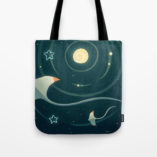 Space Ray Tote Bag