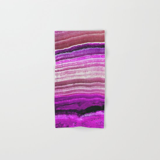 Purple onyx Hand & Bath Towel