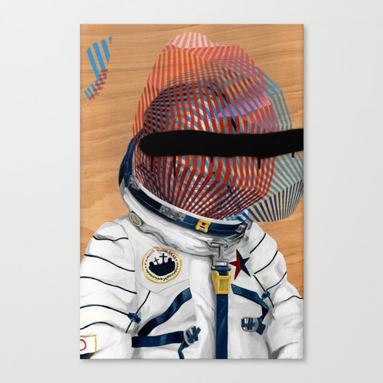 Spaceman No:2 Canvas Print
