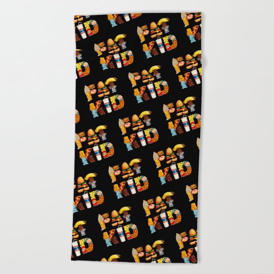 FAT KID Beach Towel