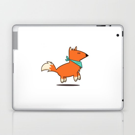 Fox Hop Laptop & iPad Skin